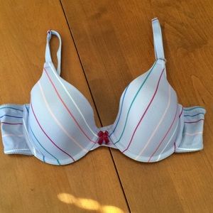 Maidenform Striped Bra 34B